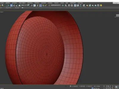 Ray 17 Sconce Low-poly 3D model