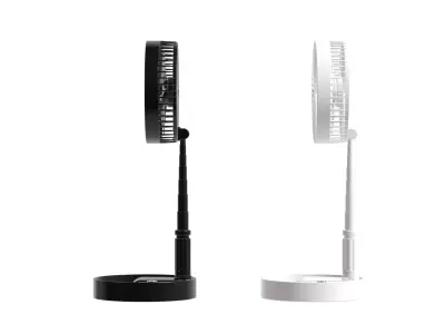 Portable Floor Fan 3D model