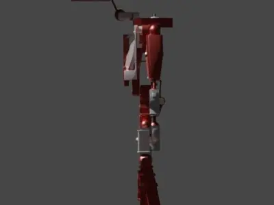 Red Robot 3D model