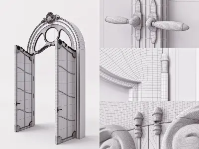 Picasso door  3D model