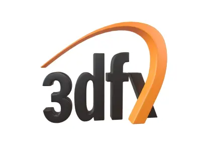 3dfx Logo v1 001 Free low-poly 3D model