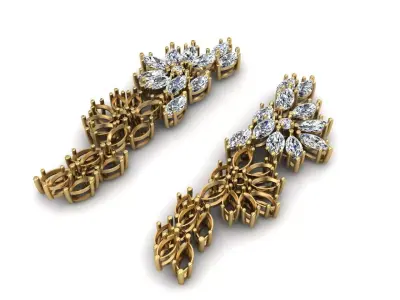 Earring 009 3D print model