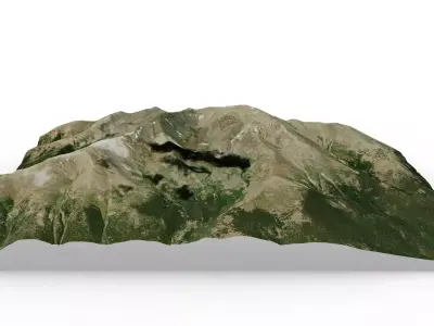Mount Elbert 3D model