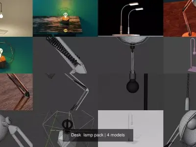 Desk  lamp pack