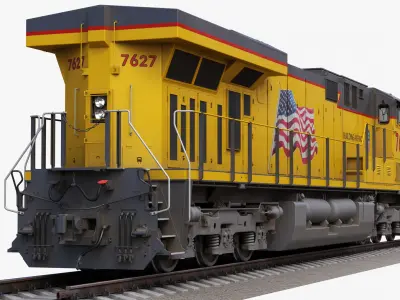  GE ES44AC Locomotive Union Pacific Railroad 