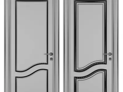 Entrance door set240 3D model