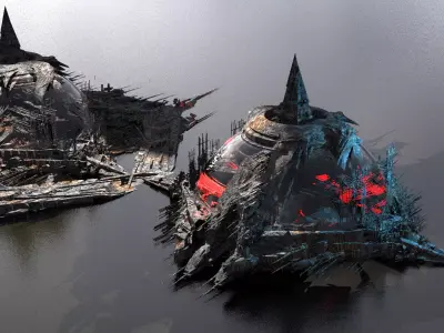 Locust Hive facility Chambers 3D model