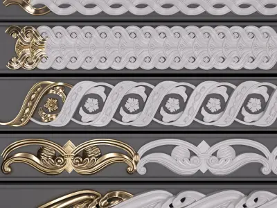 Trim Ornament 07 3D model