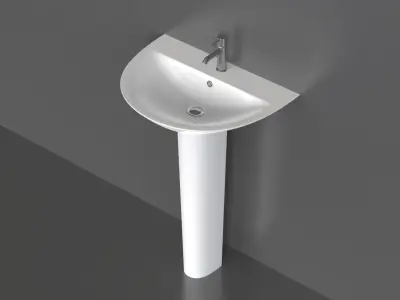 Basin Sink 45 3D model