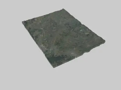 Dnipropetrovsk City Low-poly 3D model