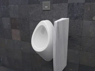 Urinal 2 3D model