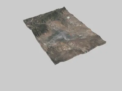 Reno City Low-poly 3D model