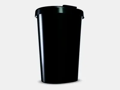 HOLASS Bin with lid Low-poly 3D model