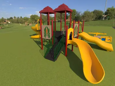 playground 3D model