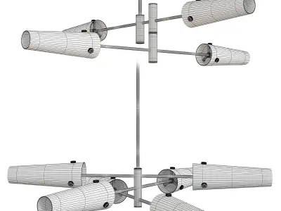 VALANTE CHANDELIER Low-poly 3D model