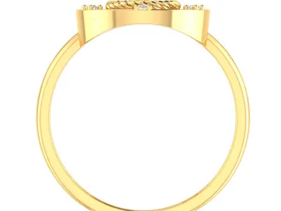 Ring Earrings Pendant Combo 3D print model