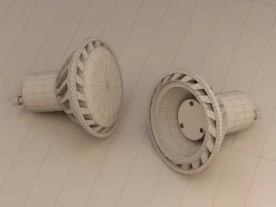 LightingEver 5W GU10 LED Bulb 3D model
