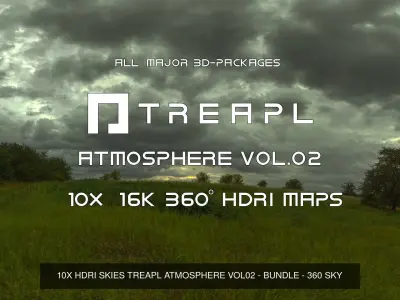 20X HDRI SKIES ATMOSPHERE VOL01and02 - BUNDLE - 360 SKY Texture Texture