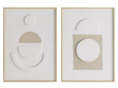 Dimensional painting Decomarkt N-3-4 3D model