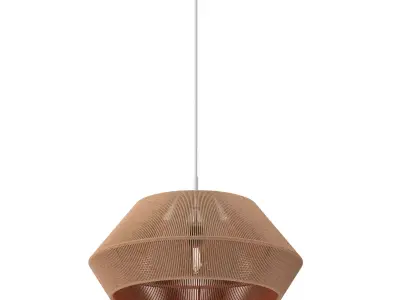 Bowie 2 Light Squat Pendant 3D model