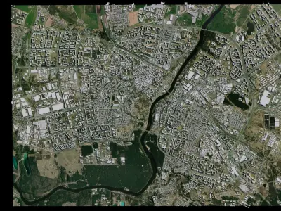 Hrodna - Belarus 3D model