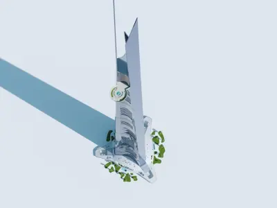 jeddah tower - saudi arabia 3D model