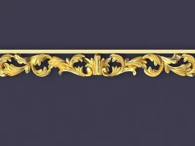 dekor ornament 3D model 45