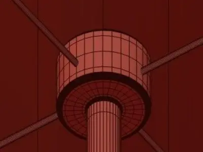 Nathan Floor Lamp Arteriors 3D model