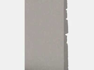 Uneven Stone Barrier Kitbash 3D print model purchase