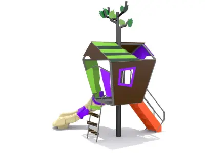 Playground Playhouse 3D model