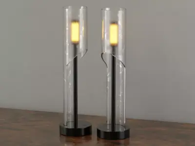 Nightstand Lamp Free 3D model