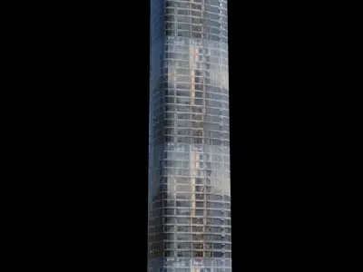 50 West Street - NYC Low-poly 3D model