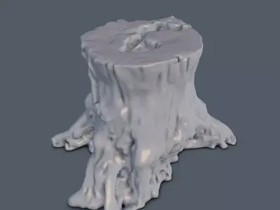 Tree Trunk 3D print model