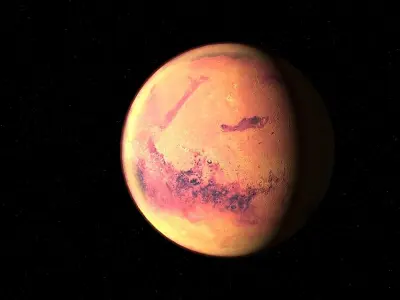 mars 3d max corona rander  3D model