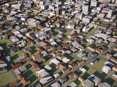 City 14 3D model