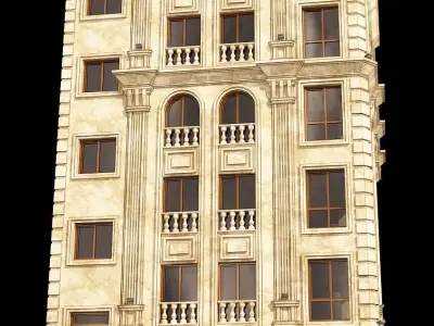 3d model of a residential apartment with full details  3D model