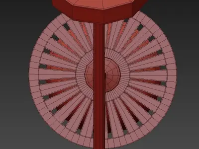 Balls  Discs Circle 5 3D model