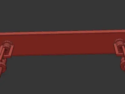 Milano Chandelier 3D model