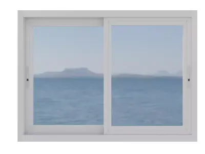 White Window 3D model purchase