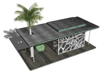 Creative Design-Holiday Cabin-018 3D model