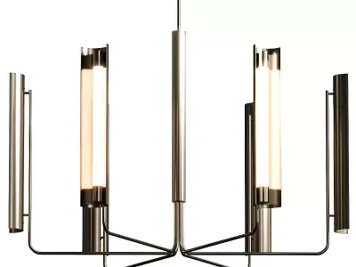 Kelly Wearstler Carson Six Light Pendant Lamp 3D model