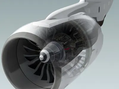  GEnx-2B Jet Engine 