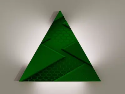 Light for New Year Free 3D model