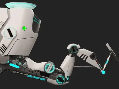 Robotic Arm 3D model