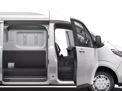 Chevrolet Express Max L2H2 HQ Interior 2026 3D model