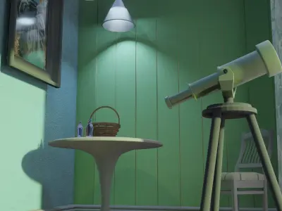 Simple room Free 3D model purchase