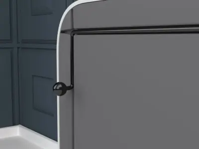 Modern Sideboard 02 3D Model 3D model