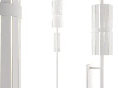 LUXXU LIBERTY TORCH WALL 3D model