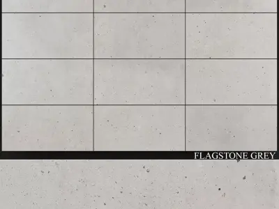 Yurtbay Seramik Flagstone Grey 3D model