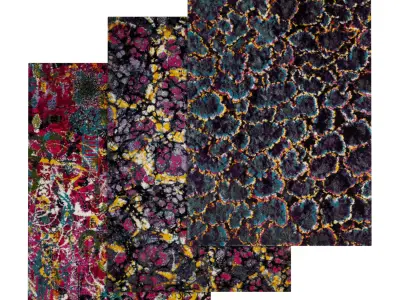 Rug Set 137 3D model